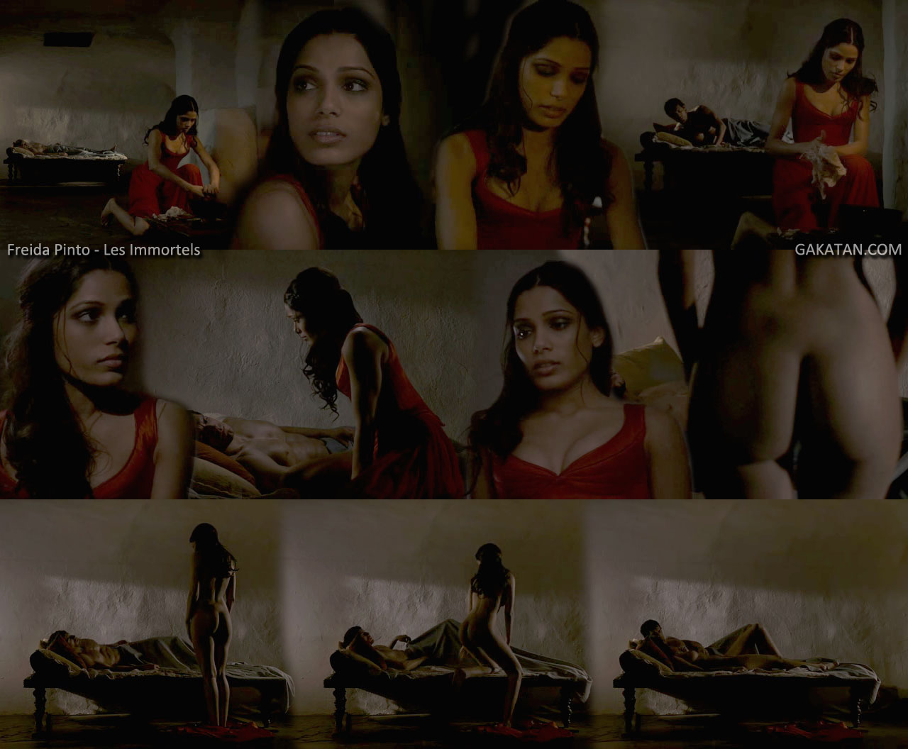 Freida Pinto Naked In Immortals 56